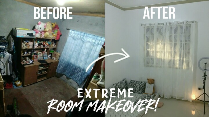 extreme room makeover 2020! *minimalist* (2k lang???)