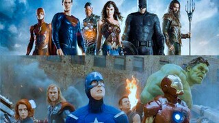 Mana yang lebih baik dalam iklan patung pasir: Marvel vs DC