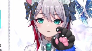 Japanese natural girl puts on cat ears to apologize for making viewers watch boring videos