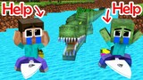 Monster School : Baby Zombie and Friends Fight The Sea Monster - Sad Story - Minecraft Animation