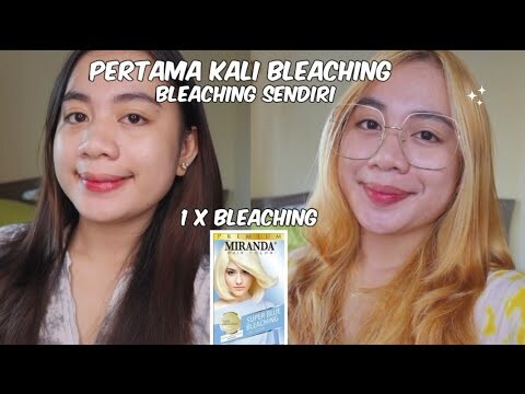 SUPER BLUE BLEACHING MIRANDA TERBARU || SATU KALI BLEACHING, BLEACHING DIRUMAH