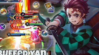 Yan อัปเดตใหม่ Buffed Jungle Pro Gameplay ทันจิโร่ คามาโดะ Arena of Valor Lien Quan มือถือ CoT