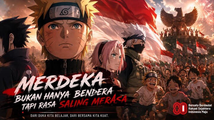 #KompetisiKreasiUnggahan7 Merdeka Bukan Hanya Soal Bendera Tapi Rasa Untuk Saling Merasa