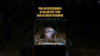 SEMBUNYI DI SEPI TANK MENGGUNAKAN PIPA DI MULUT UNTUK BERNAFAS #alurceritaflim #film