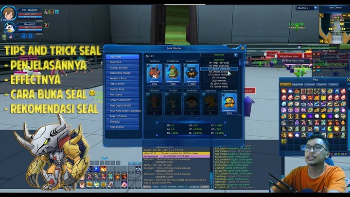 HOW TO MAKE YOUR DIGIMON STRONGER PART 3: SEAL MASTER - Digimon Master Online