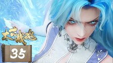 จิตวิญญาณการต่อสู้บรรพกาล [ 太古战魂 Ancient War Soul ] ตอนที่ 35