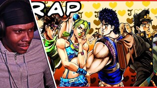 Reacting To JoJo Rap | Joestars JoJo's Bizarre Adventure Rap - Reaction + Review