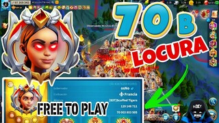 🔥OsNo LLEGA A 70B DE KILLS  Y LO CAPTURAMOS EN VIVO - RISE OF KINGDOMS