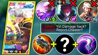 YIN VS TOP GLOBAL JULIAN IN RANKED | YIN BEST BUILD AND EMBLEM 2023 | MOBILE LEGENDS BANG BANG