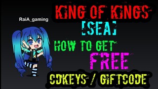 KING OF KINGS [SEA]: HOW TO GET FREE CDKEYS/GIFTCODES
