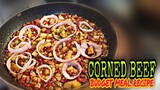 How to cook " corned beef guisado"  /budget meal recipe/ mapaparami ka ng kanin dito
