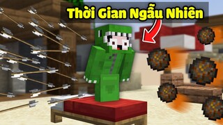 Minecraft Bedwars, Nhưng Thời Gian Ngẫu Nhiên Liên Tục Siêu Khó Troll Noob Team