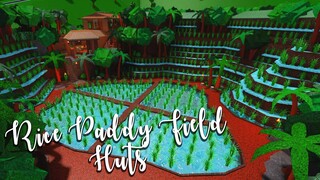 Rice Paddy Field Huts Tour! | Welcome to ROBLOX Bloxburg