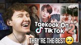 THEY'RE THE BEST! (BTS Taekook TikTok Compilation 2021 #2 | Reaction)