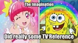 Cure Star and Spongebob's Imagination Switched Voice