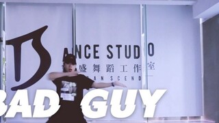 [Quansheng Dance Studio] Super cool JAZZ choreography "Bad Guy" dance teaching practice room