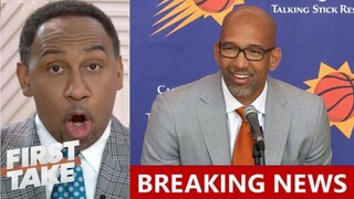 FIRST TAKE | Stephen A send a death warning to Luka Doncic as Monty Williams named NBA coach of year