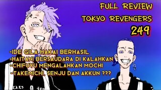 FULL REVIEW MANGA TOKYO REVENGERS CP 249 || KEMENANGAN PARA PETINGGI TOMAN