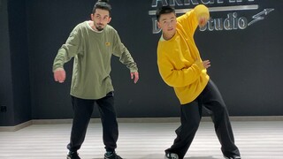 和WILL一起练舞