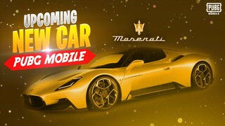 UPCOMING NEW SUPERCAR IN PUBG MOBILE | MASERATI NEW SUPERCAR IN PUBG MOBILE | SPEED DRIFT SPIN