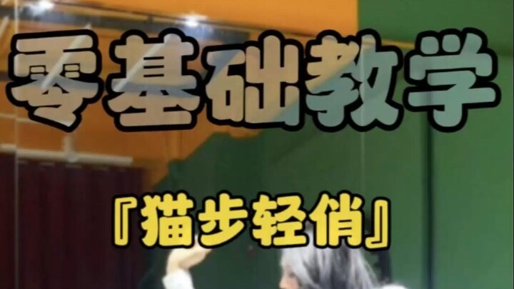 《猫步轻俏》舞蹈镜面分解教程详细教学篇