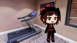 Walking On The Treadmill - Gacha Life