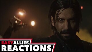 Alan Wake II Reveal - TGA 21 - Easy Allies Reactions