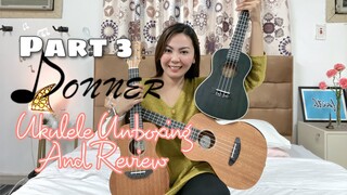 DONNER Series PART 3 (DUT-405 Electro-Acoustic Tenor Ukulele Unboxing + Review)