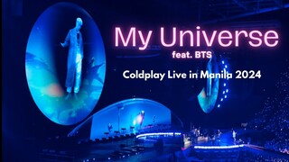 My Universe (feat. BTS) - Coldplay Live in Manila 2024