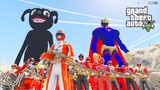 GTA 5 Mod - Biệt Đội siêu Nhân Đại Chiến Super- Ironman Trong Khu Quân Đội