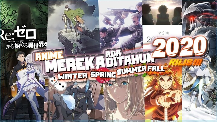 MEREKA Rilis 2020, 10 Anime Yang Paling Di Tunggu Tunggu Di Tahun 2020