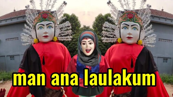 ondel ondel sholawatan ~ man ana laulakum ~ Sholawat man ana laulakum versi ondel ondel betawi