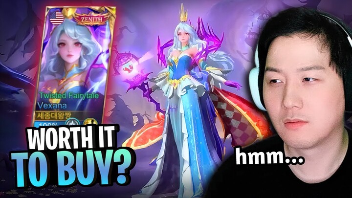 How much is Twisted Fairytale Vexana Zenith skin? Short Review | Mobile Legends
