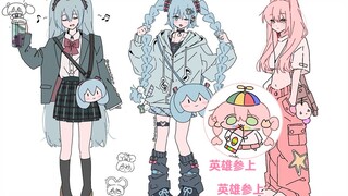 【画师推荐】蜡笔仙人参上！ 一位画画的英雄