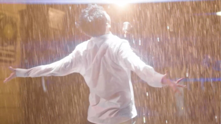 Life is not about struggling in the storm, but dancing in the rain