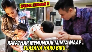 CUMA BAIM YANG DITERIMA RAFATHAR DI RUMAHNYA..KARENA RAFATHAR MAU BENER2 MINTA MAAP ..SO SWEET YA..