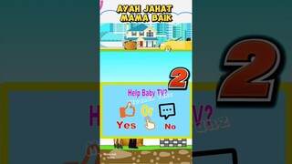 AYAH IBU ADEK BUTUH UANG, IBU JUAL RUMAH ⁉️ #skibiditoilet #tvman #sakura #viral #shortvideo