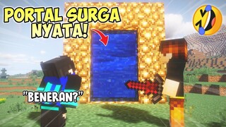 Aku Ajak YouTuber, Ke Surga di Minecraft !! (Make Portal Surga)