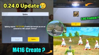 5BC PROBLEM 😥 Pubg mobile lite New Update All Upcoming Features 😍 | M416 Create Glitch Fix ?