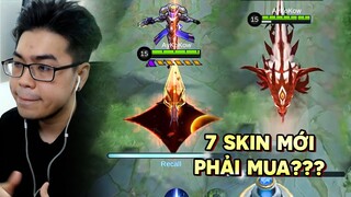 Tốp Mỡ | 7 SKIN SẮP RA MẮT: GRANGER LEGEND! YUZHONG HÓA RẮN? CHOU STUN ĐẸP 11/10?? | MLBB