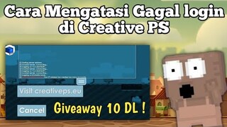 Cara mengatasi Eror login di Creative ps | Growtopia indonesia