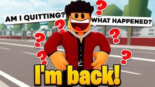 ROBLOX | I'M BACK ANG PAGBABALIK NI EL PRESIDENTE!