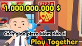 Cách giao bánh pizza kiếm tiền trong game Play together ,Hướng dẫn chơi Play together