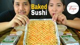 Baked Sushi and Mango Sticky Rice by Madam Rose / Bioco Food Trip