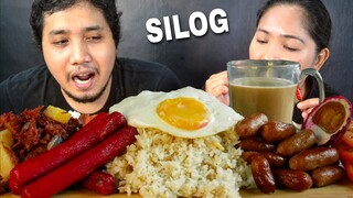 FILIPINO SILOG FEAST MUKBANG @BIOCO food trip