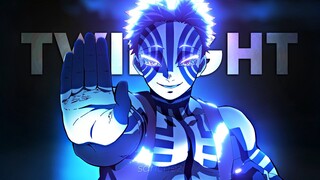 Akaza vs Rengoku / ANIME GLOW 4K - Twilight「AMV/EDIT」