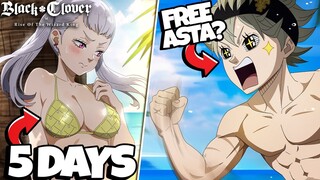 SEASON 2 NOELLE DROPS IN 5 DAYS, SUMMER-THEMED EVENT & FREE SEASON 3 ASTA?! - Black Clover Mobile