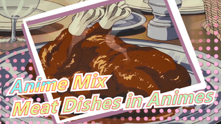 [Anime Mix] Taste Good! Meat Dishes in Anime Mixs, Studio Ghibli