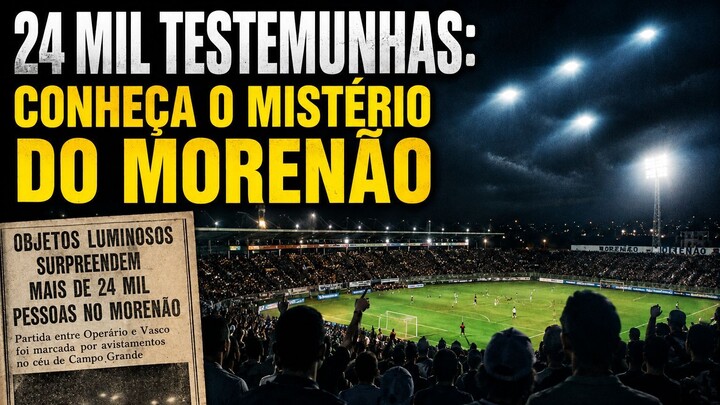 24 MIL TESTEMUNHAS: CONHEÇA O MISTÉRIO DO MORENÃO