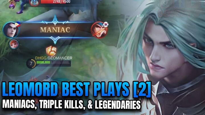 Leomord Best Plays [2] MANIACS, TRIPLE & DOUBLE KILLS